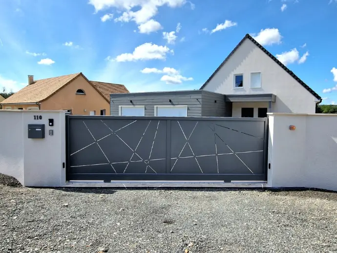 Portail aluminium 